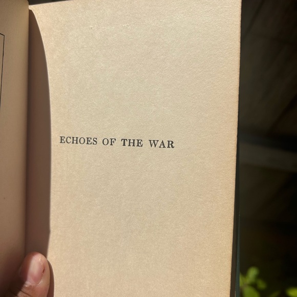 Echoes of the War by J.M. Barrie - Green Hardcover - Picture 8 of 10